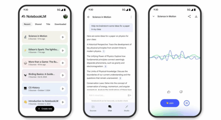 Google just launched its most ambitious AI productivity tool yet: NotebookLM, now officially available as a mobile app on Android and iOS.