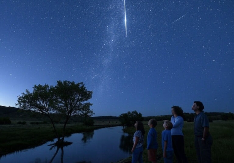 Halley's Comet Meteor Shower Lights Up the Sky Tonight with Eta Aquariids