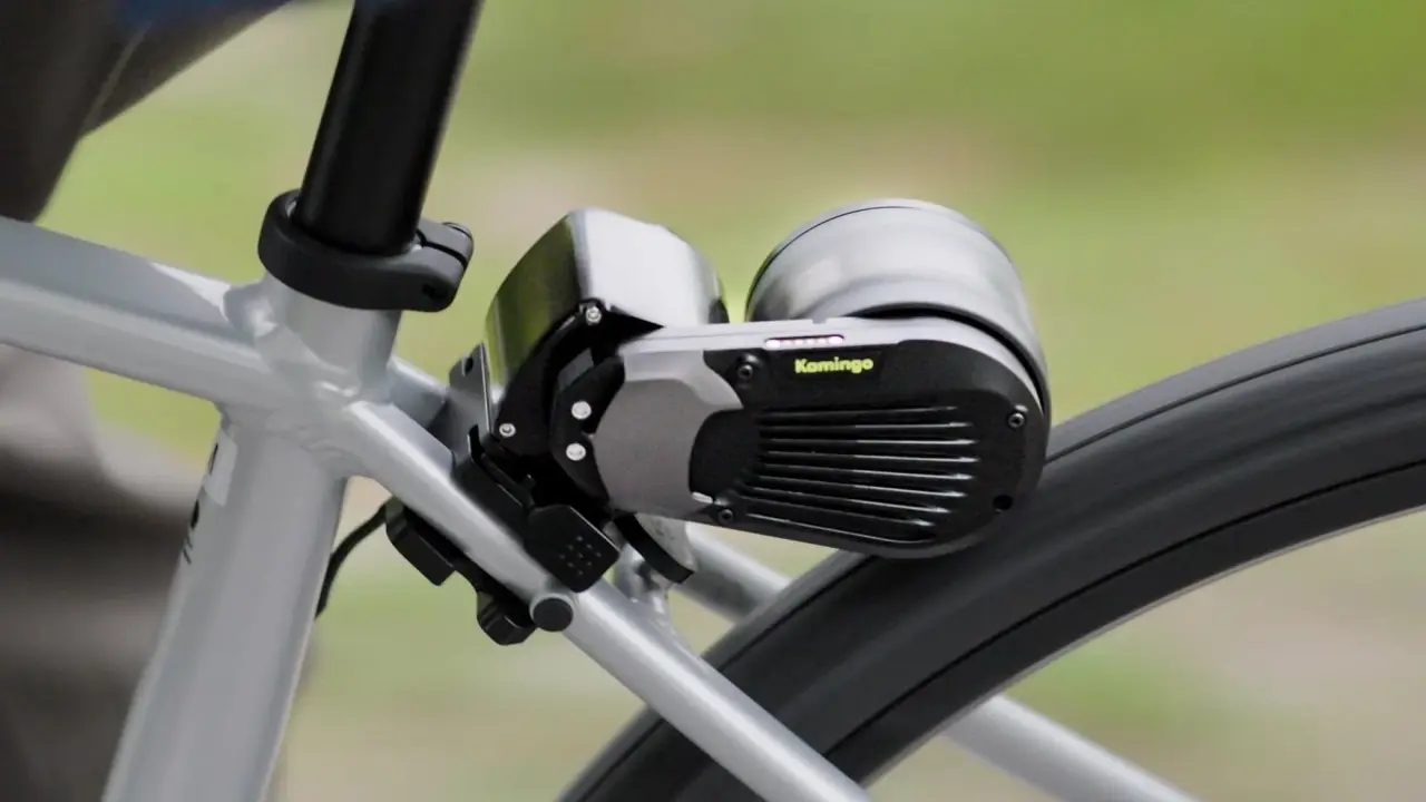 This kit will turn your bike into electric in 3 minutes!