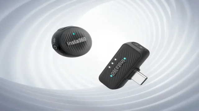 Insta360 has introduced its first wireless microphone!