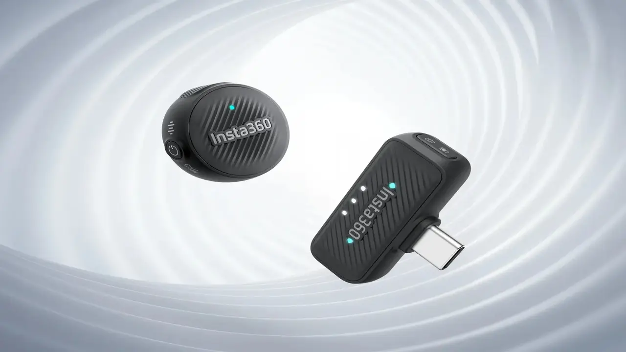 Insta360 has introduced its first wireless microphone!