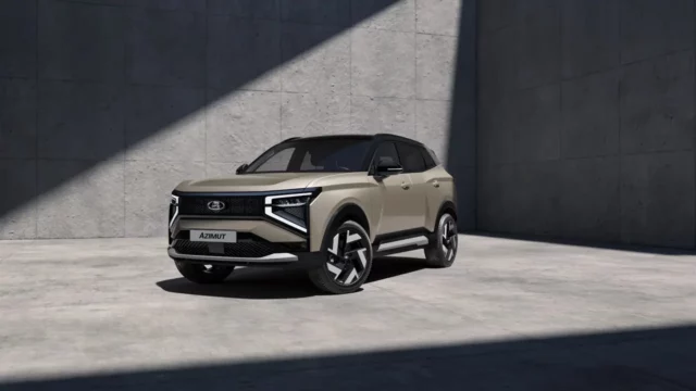 Lada has introduced its new SUV model Azimut!