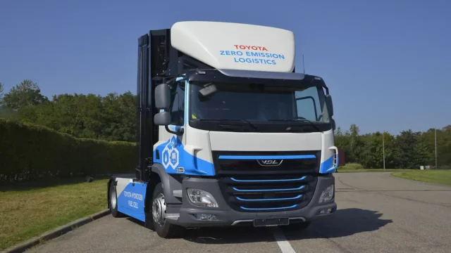 Toyota has launched its hydrogen trucks!