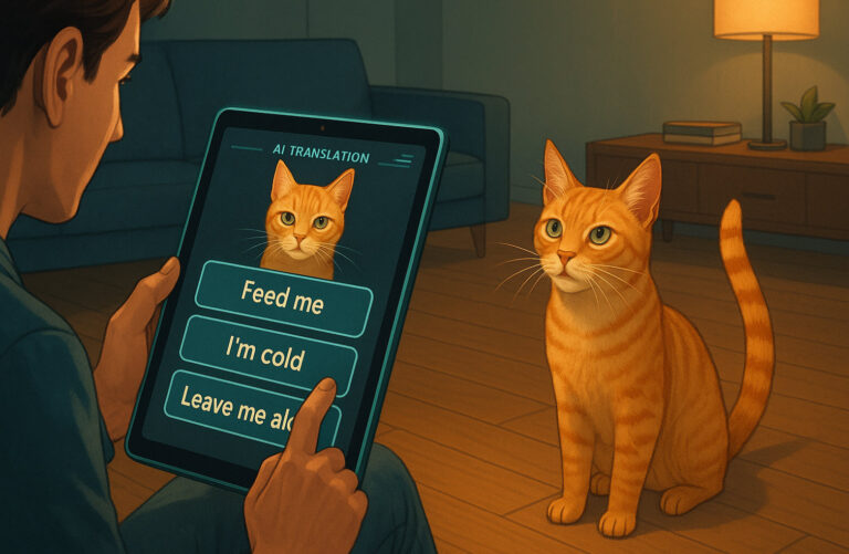 You will be able to talk to your cat, thanks to AI