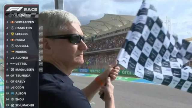 Apple sets its sights on F1