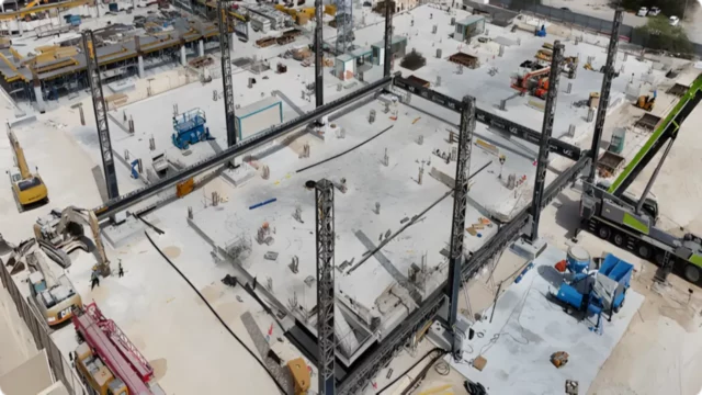 The world’s largest 3D printed structure is under construction