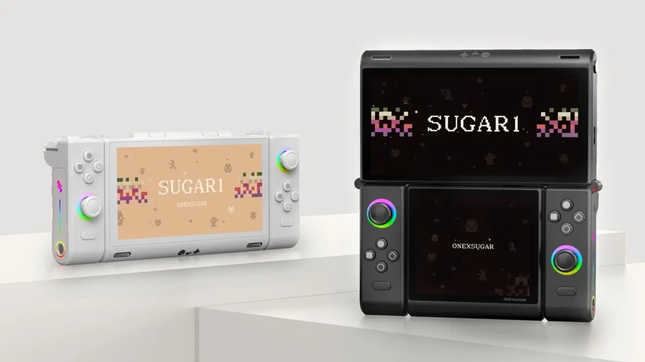 The first dual-screen, modular handheld console is coming