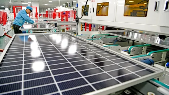 A 5 GW solar cell production facility is being built in Turkey