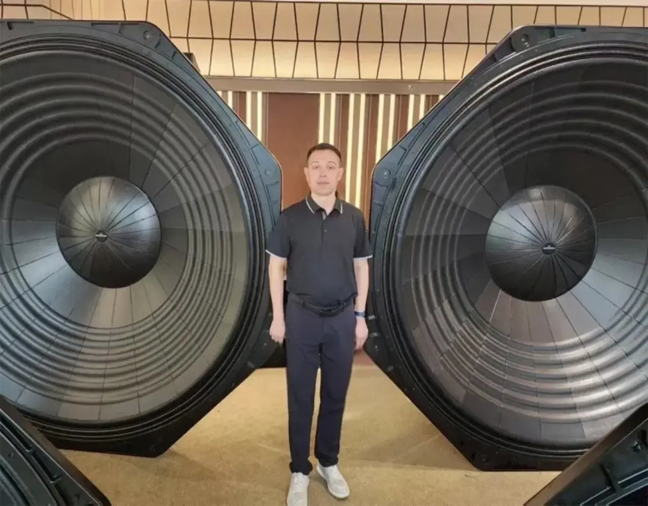 The world’s largest subwoofer has been unveiled