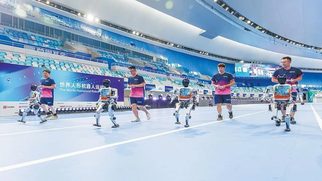 The world’s first humanoid robot games are starting today.