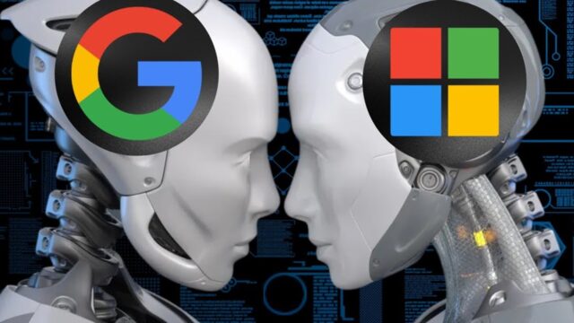 Microsoft and Google clash