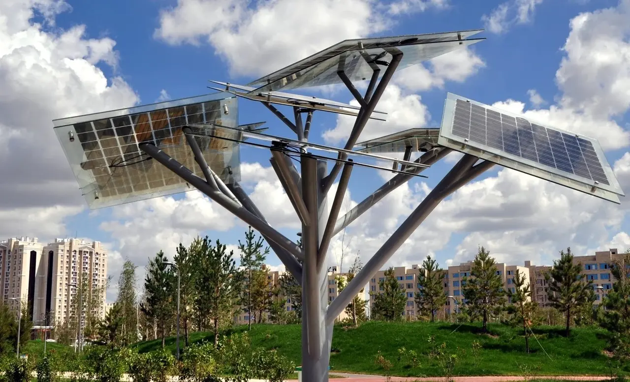 Solar trees could save forests!