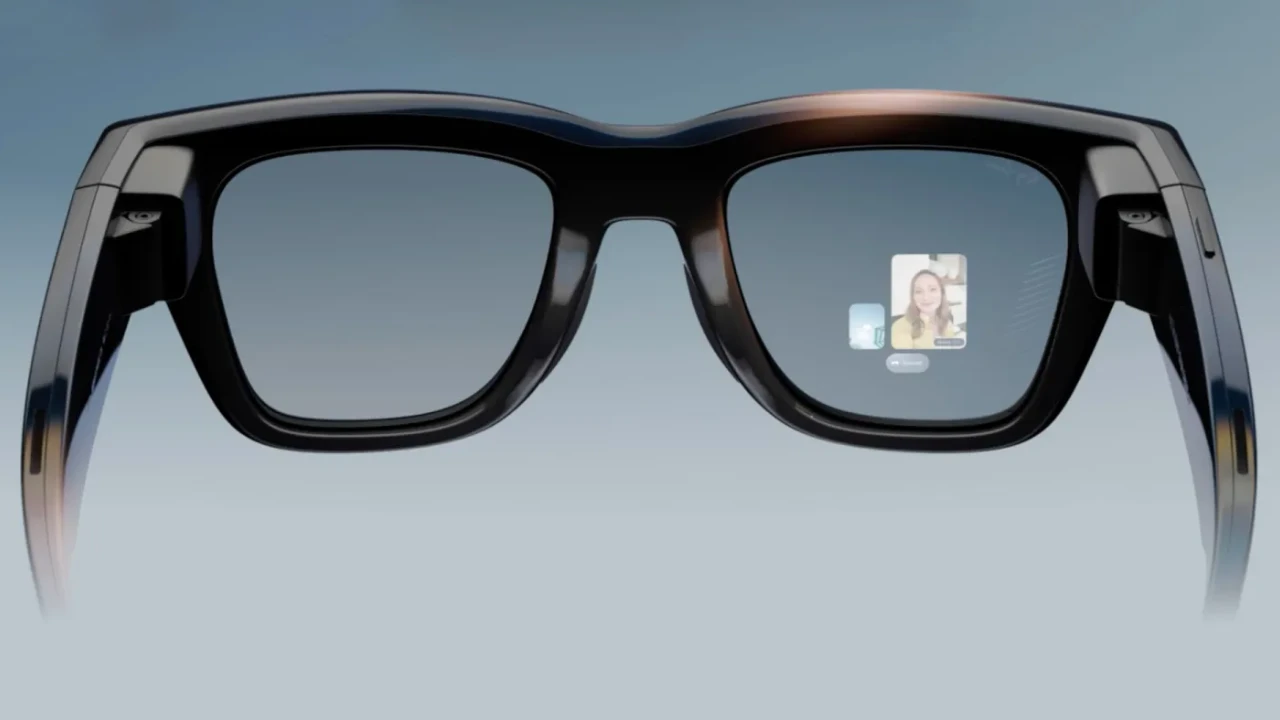 Meta unveils its smart glasses with a touchscreen