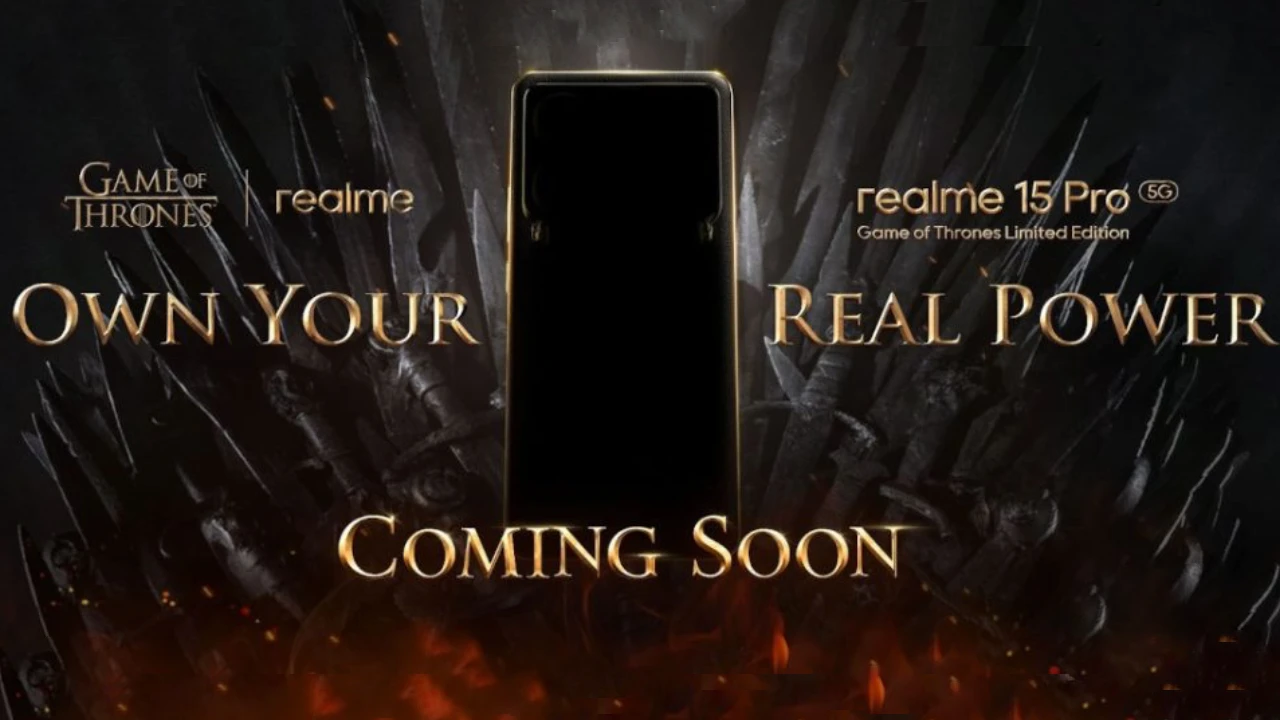 Realme 15 Pro Game of Thrones Edition is coming