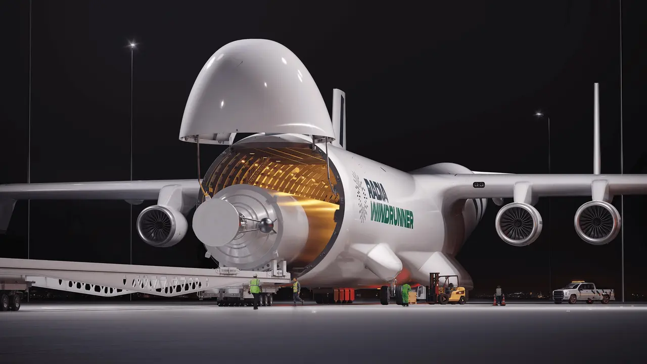 The world’s largest military transport aircraft developed