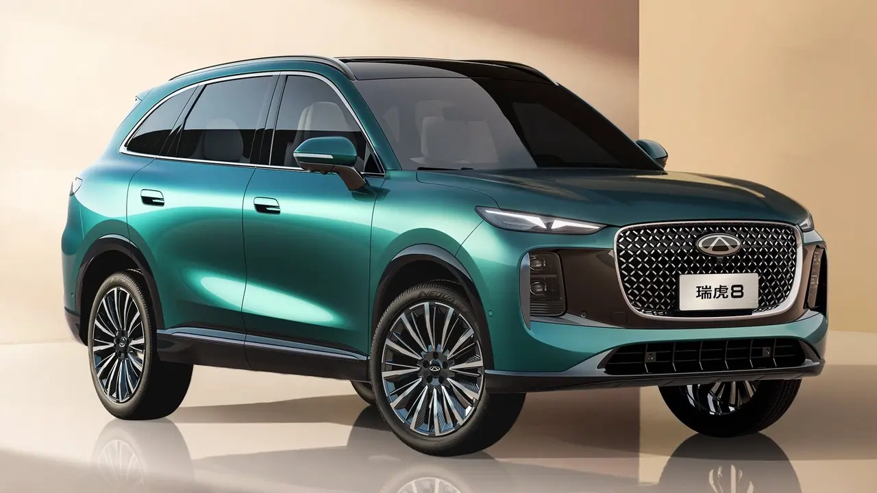 The new Chery Tiggo 8 is coming: Here’s the design