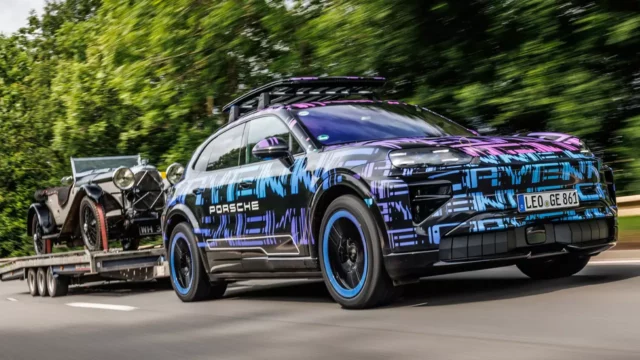 The electric Porsche Cayenne is coming