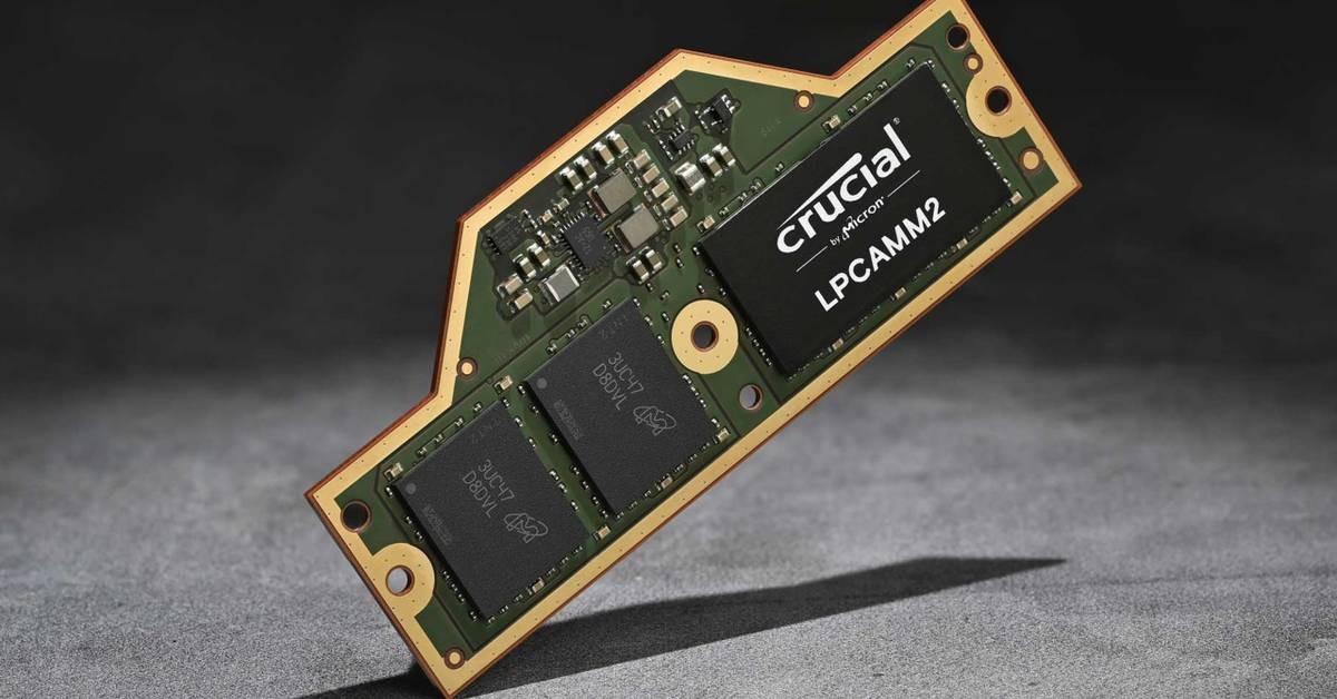 Crucial LPCAMM2 RAM brings speed and freedom to laptops - ShiftDelete ...