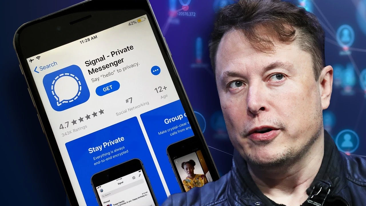 Elon Musk targets Signal: Response prompted