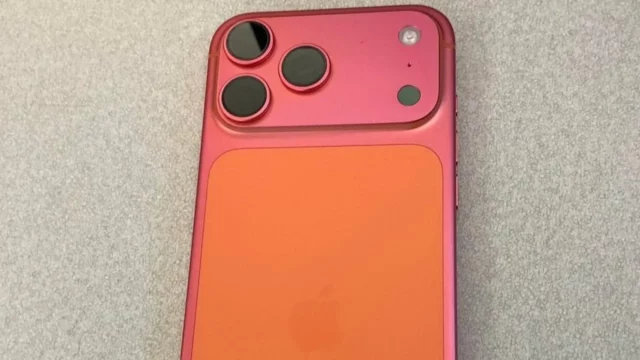 Is the iPhone 17 Pro discoloration caused by the cleaner?