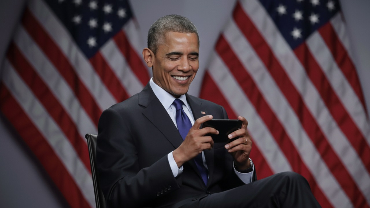 Barack Obama Reveals His Phone Game Play