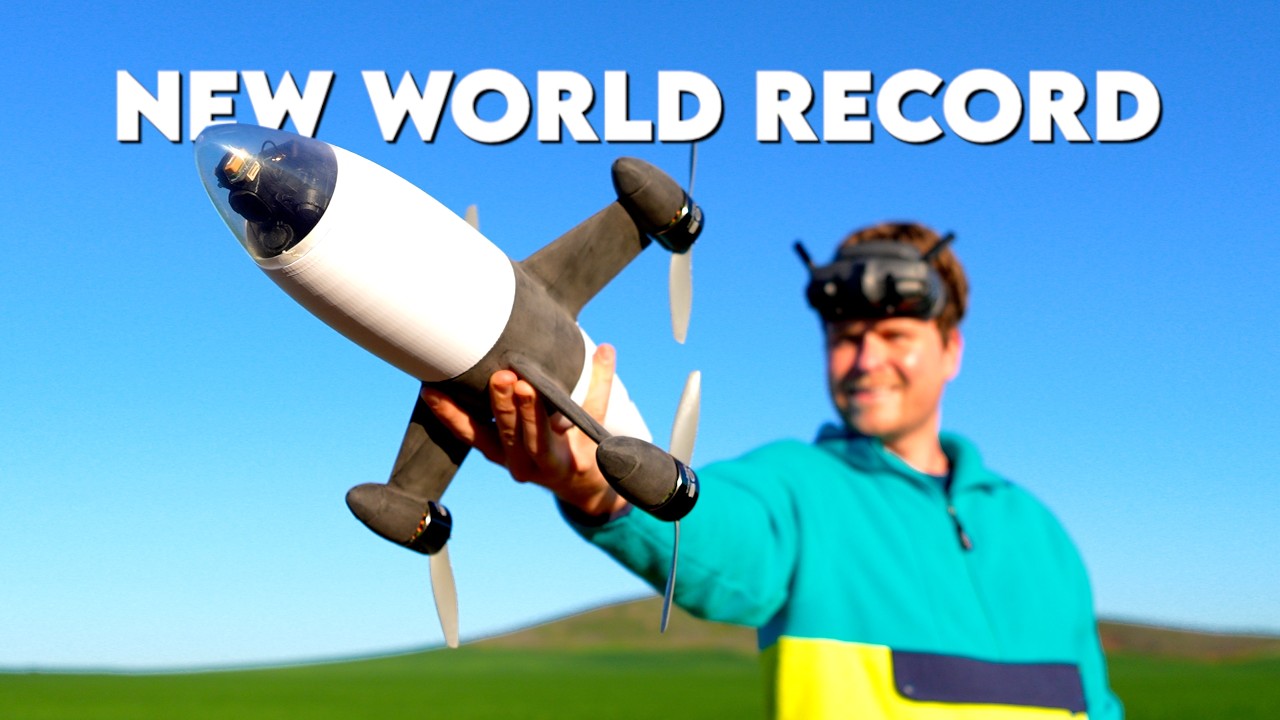 This Drone Reaches 585 km/h