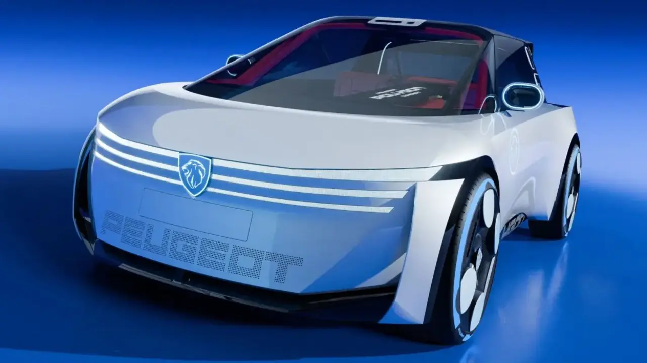 Peugeot Polygon Concept: Shedding Light on the Future 208