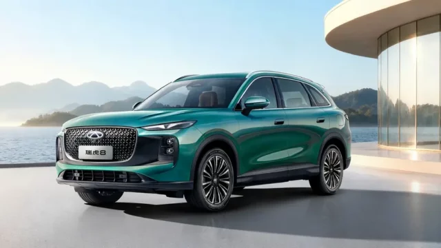 The new Chery Tiggo 8 has been unveiled