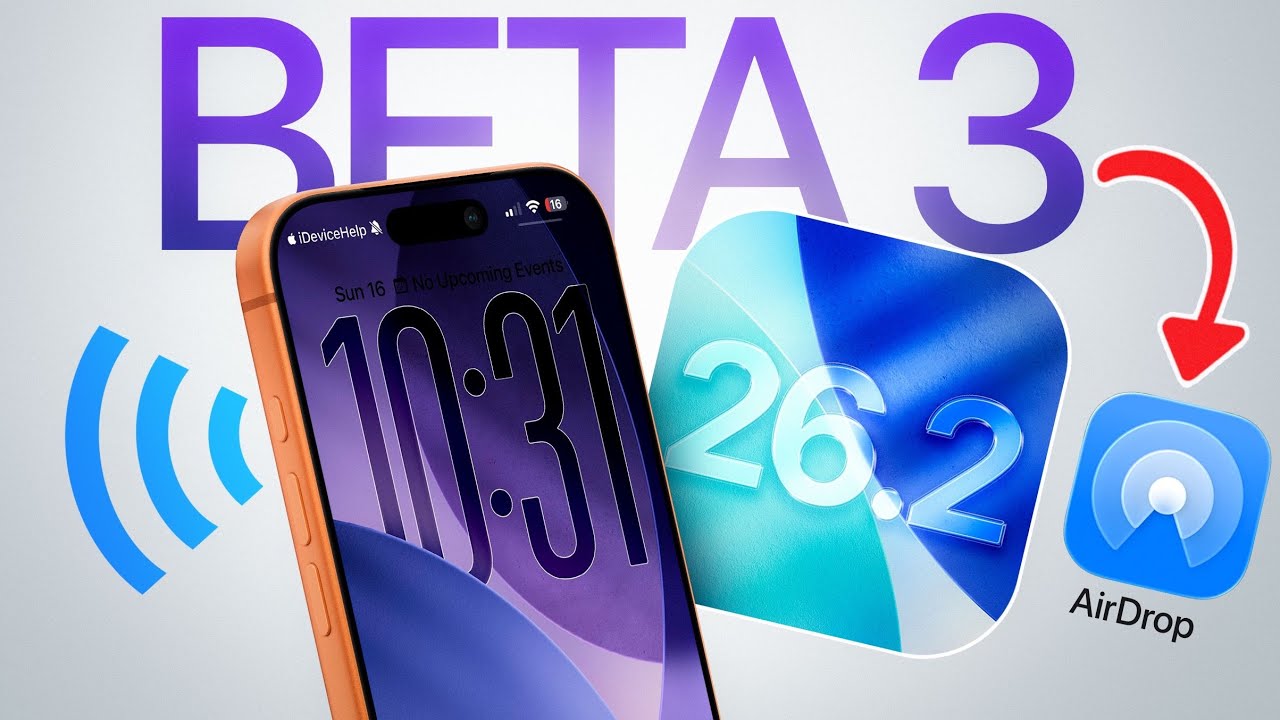 iOS 26.2 Beta 3 is out! Here’s what’s new!
