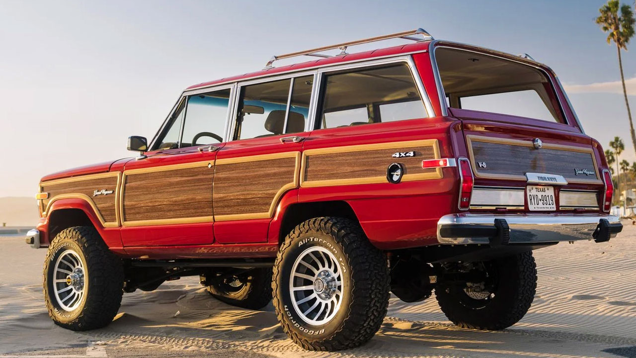 The classic Jeep Grand Wagoneer has gone electric!