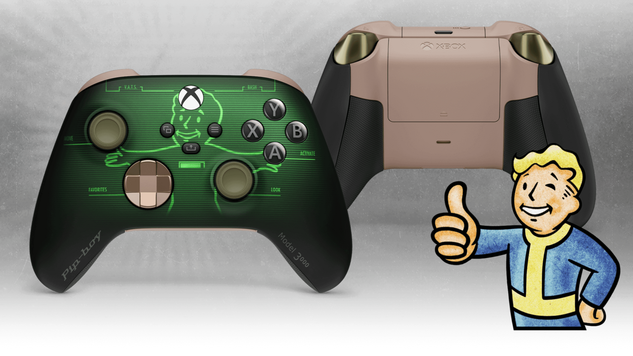 Fallout-themed Xbox controller unveiled