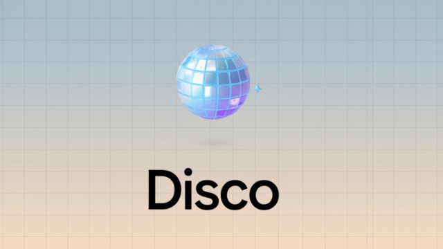 Google Disco browser ends the coding era