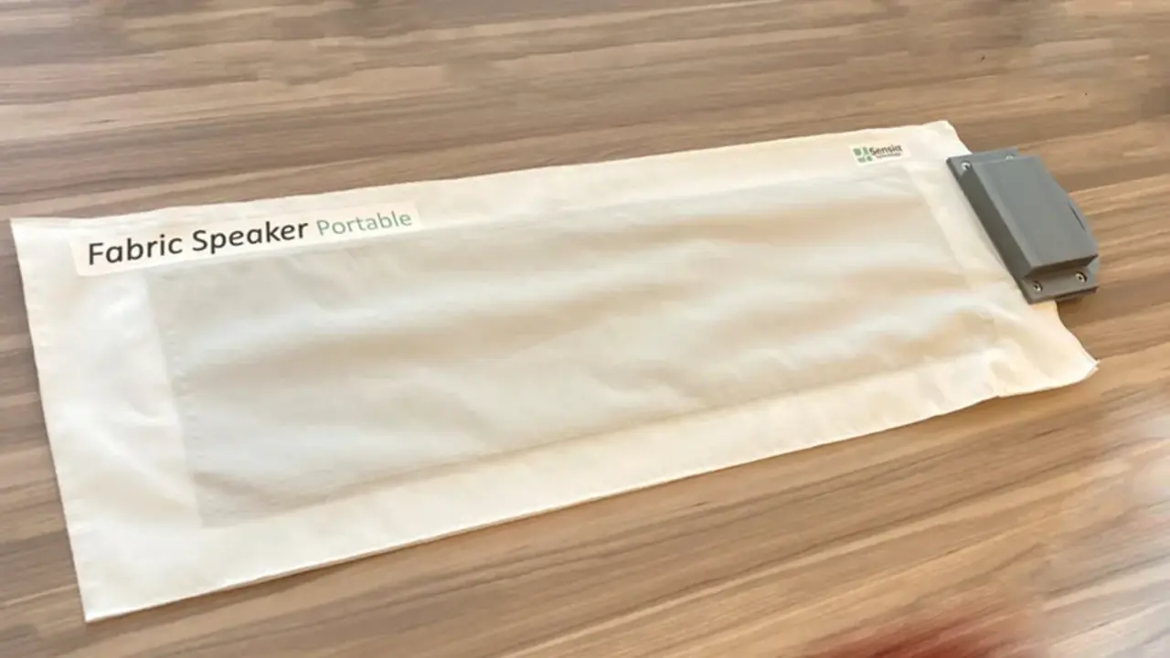 The era of fabric speakers is beginning!