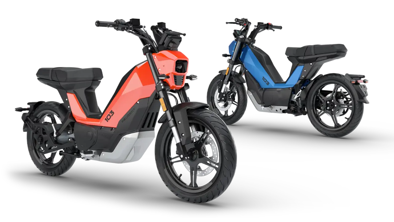 Peugeot 103 electric version introduced