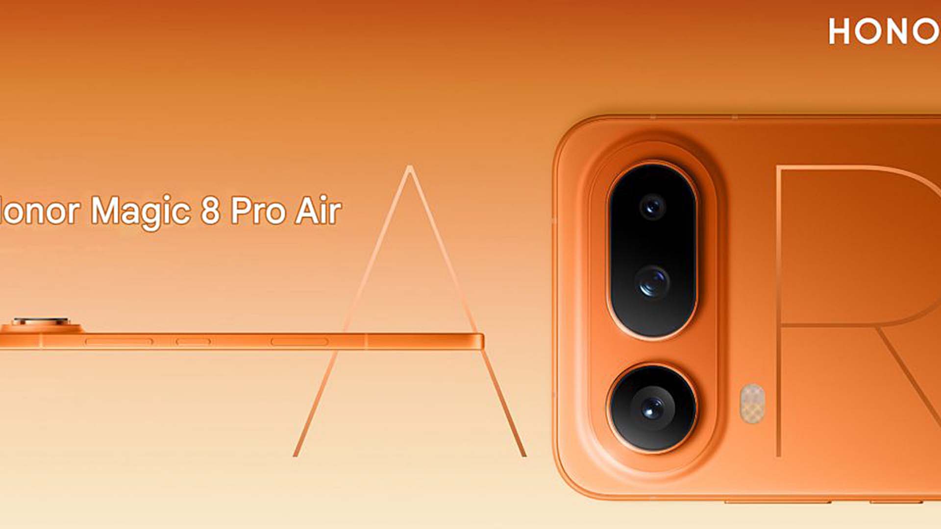 Honor Magic8 Pro Air camera setup