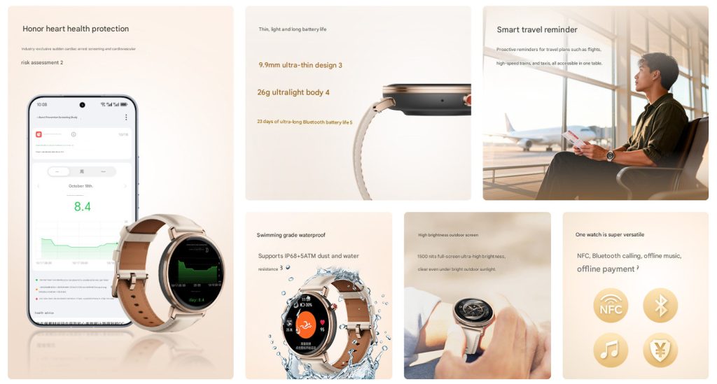 HONOR Watch GS 5 Specifications