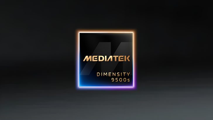 MediaTek Dimensity 9500s processor logo