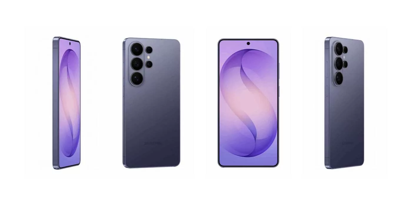 Galaxy S26 Ultra 360-degree leak render image