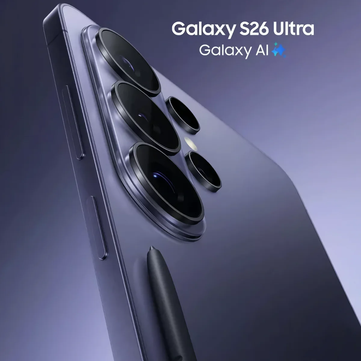 Galaxy S26 Ultra technical specifications graphic