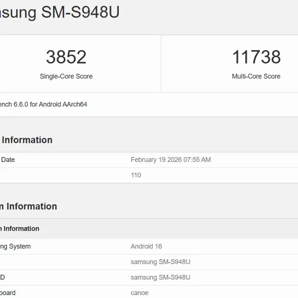 Galaxy S26 Ultra benchmark scores compared to competitors