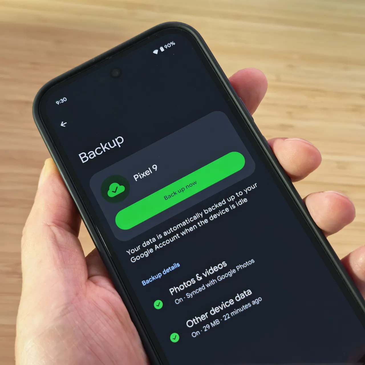 Android File Backup Gets an Automatic Upgrade
