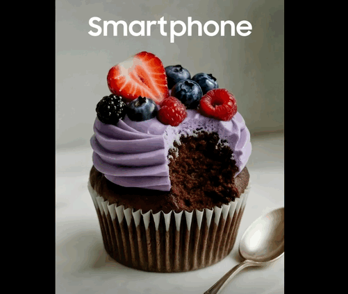 Galaxy S26 AI transforming a day photo into a night scene.