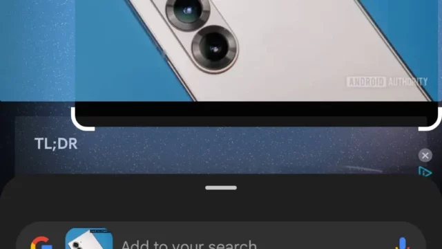 Circle to Search Share Button Mysteriously Vanishes