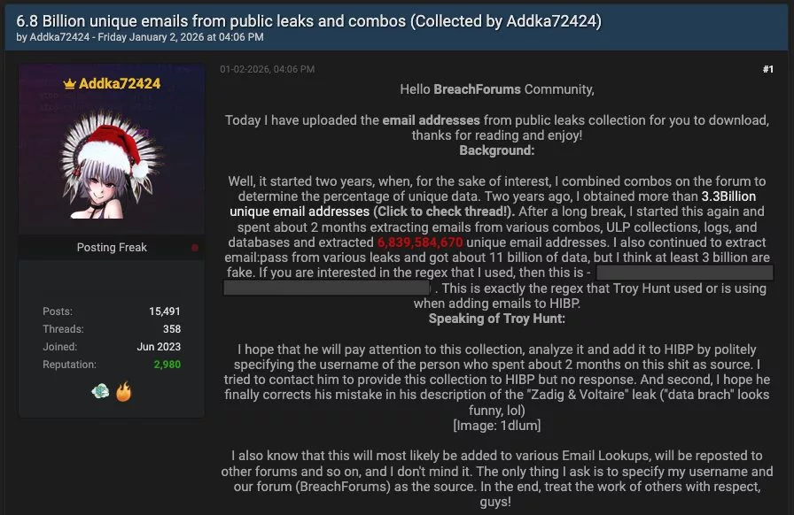 Hacker at a computer symbolizing a data breach