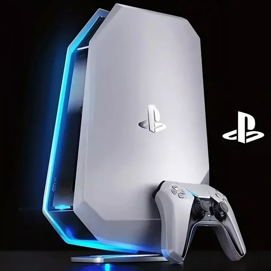 PlayStation 6 concept with GDDR7 memory