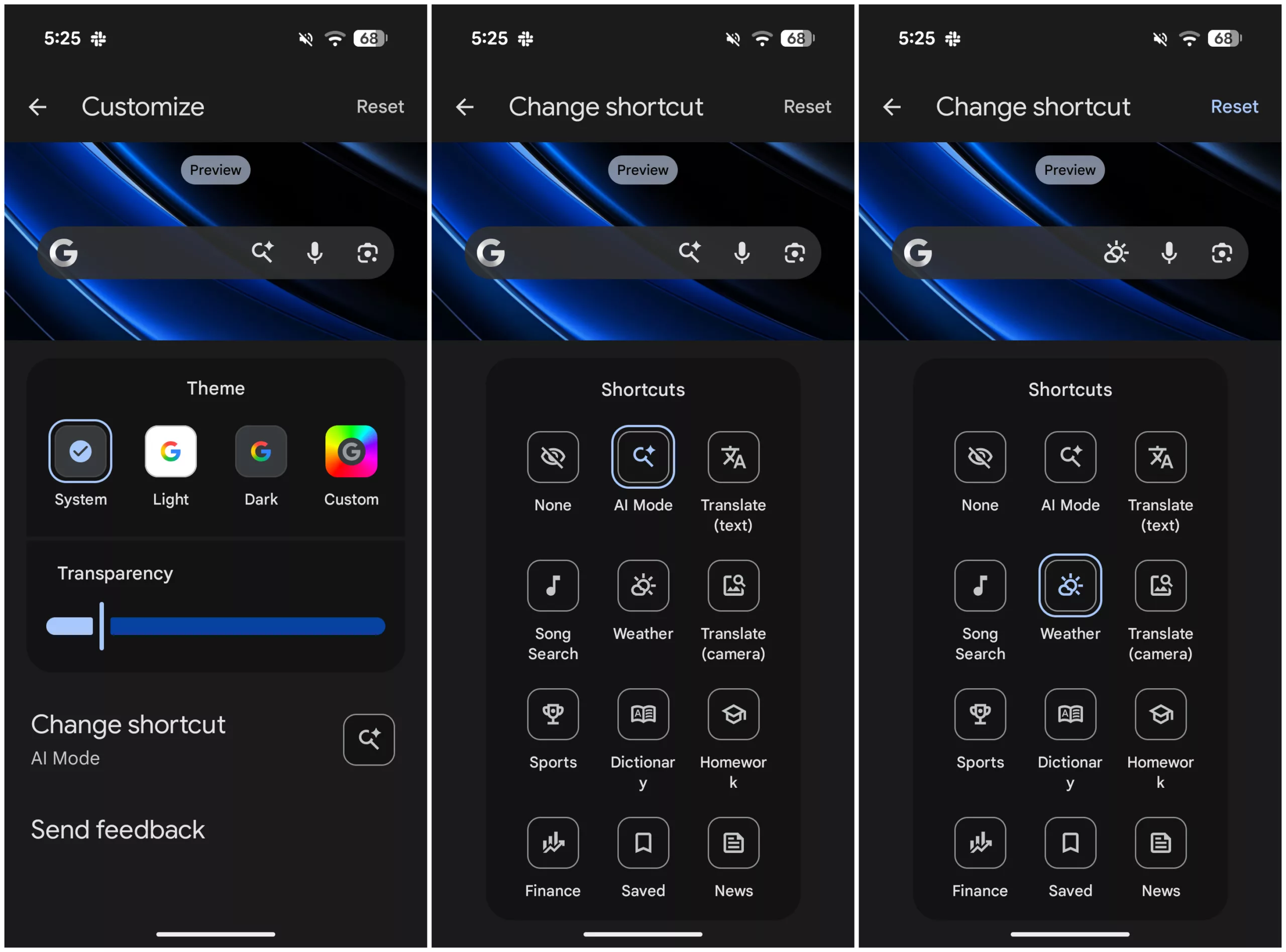 Android 17 beta 1 interface changes