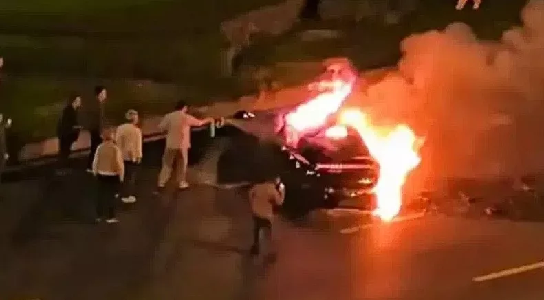 Xiaomi SU7 Crash Aftermath