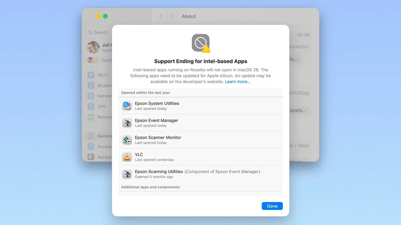 Apple Begins Phasing Out Rosetta Support for Mac Users