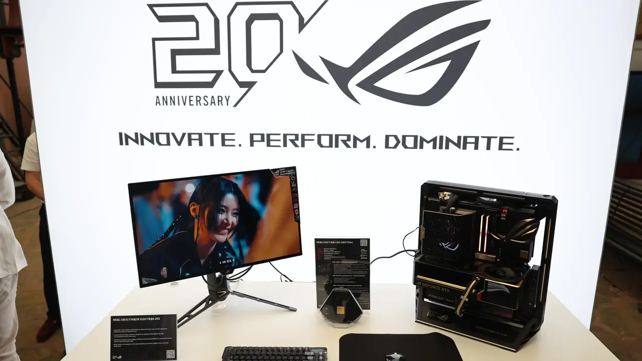 ASUS ROG Celebrates 20th Anniversary with Edition 20 Collection