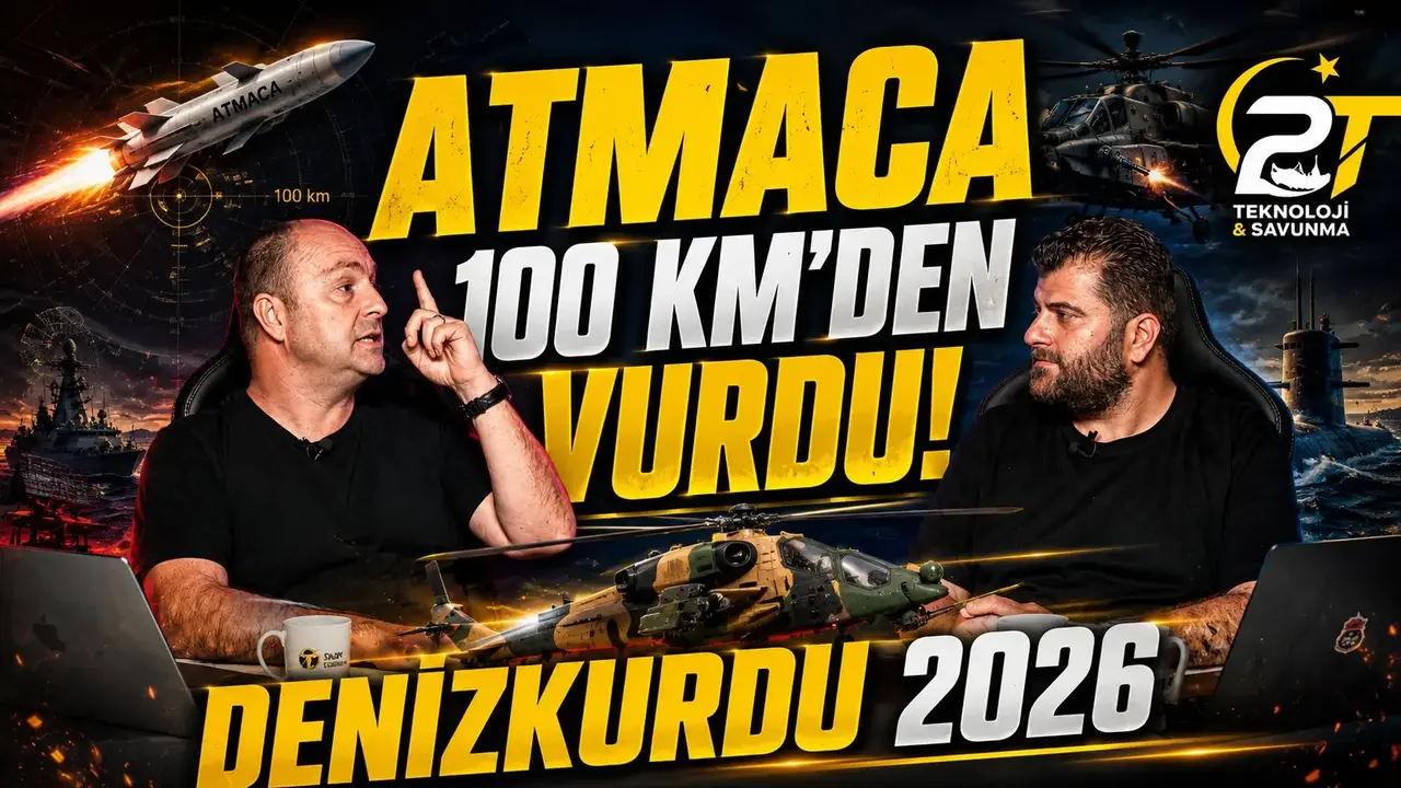 ATMACA Missile Hits Target Over 100km in Denizkurdu 2026